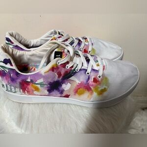 Men's NOBULL Floral Sneakers Multicolor Size 11